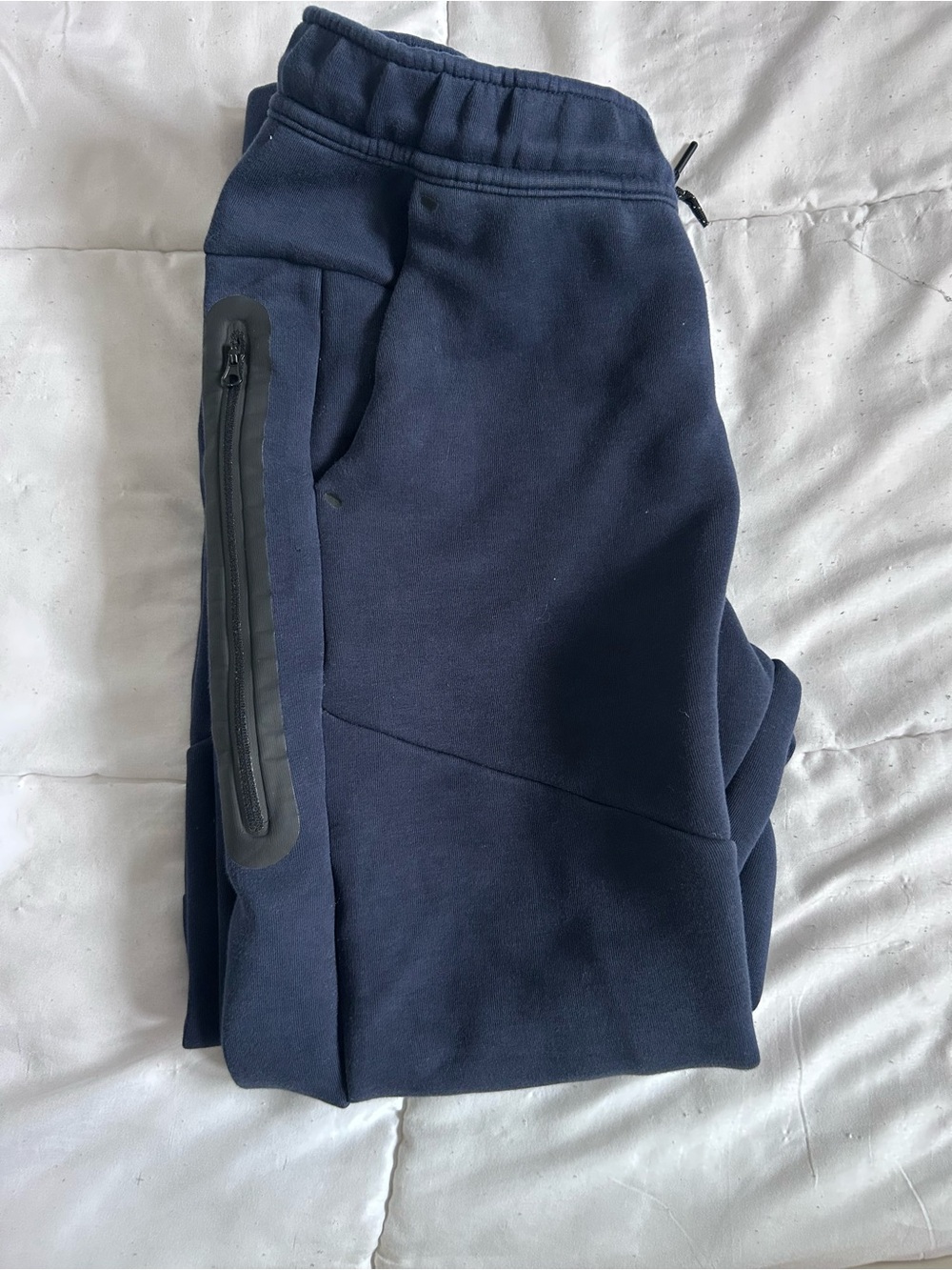 Youth XL Navy Nike Tech Performance Jogger Pants